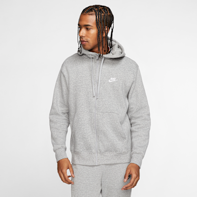 Nike Sportswear Club Fleece Men's Full-Zip Hoodie. Nike.com